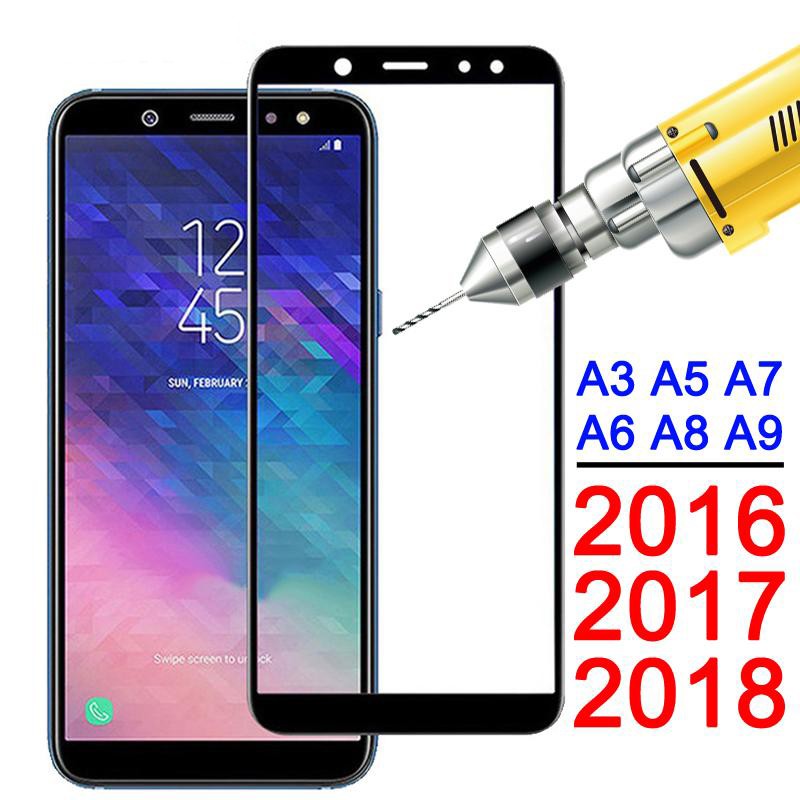 Kính Cường Lực Bảo Vệ Màn Hình Cho Samsung Galaxy A9 A8 Plus Star A7 A6 A5 A3 2018 2017 2016 2015 A6plus 2018 A9pro 2016