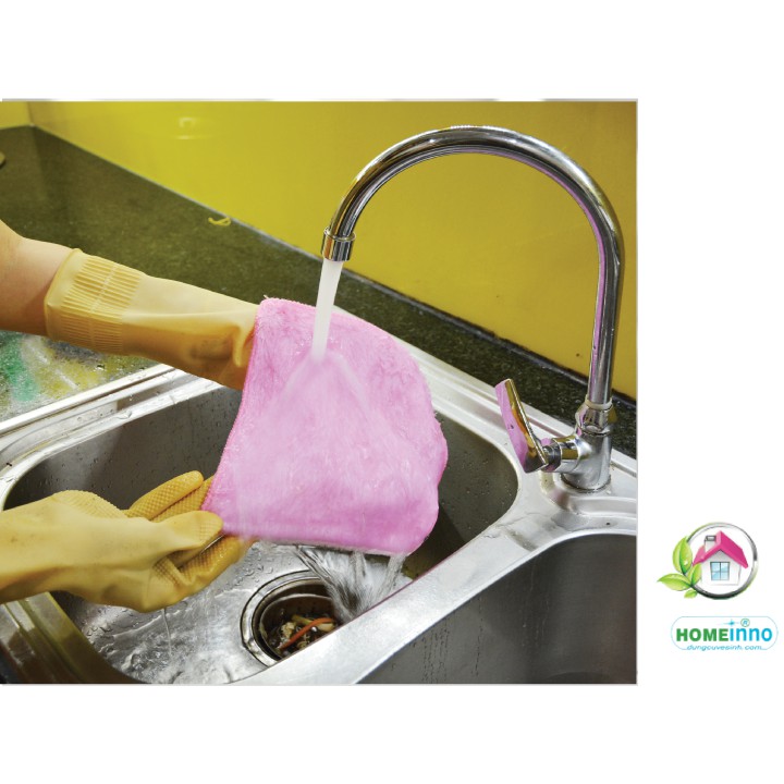 Combo Bộ 3 Khăn Lau Dầu Mỡ Nhà Bếp Homeinno