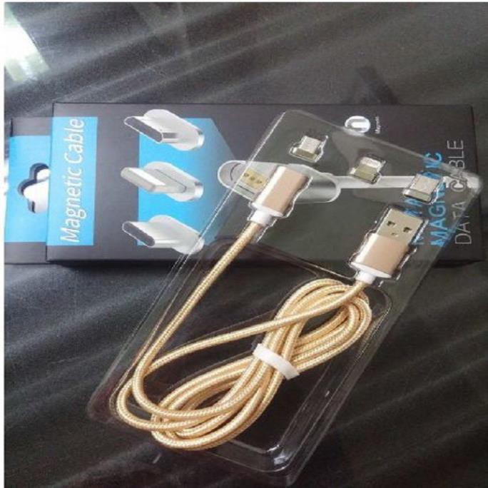 Cáp Sạc Nam Châm Từ Tính Magnetic Cable (Vàng)