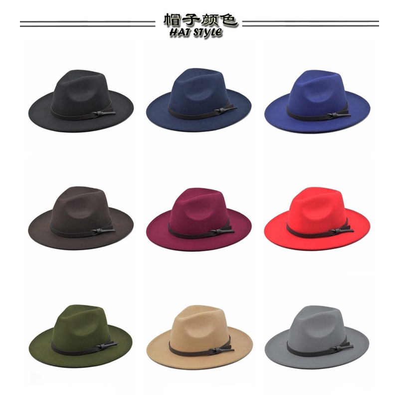 Mũ phớt Fedora thiết kế mới lạ cho nam và nữ