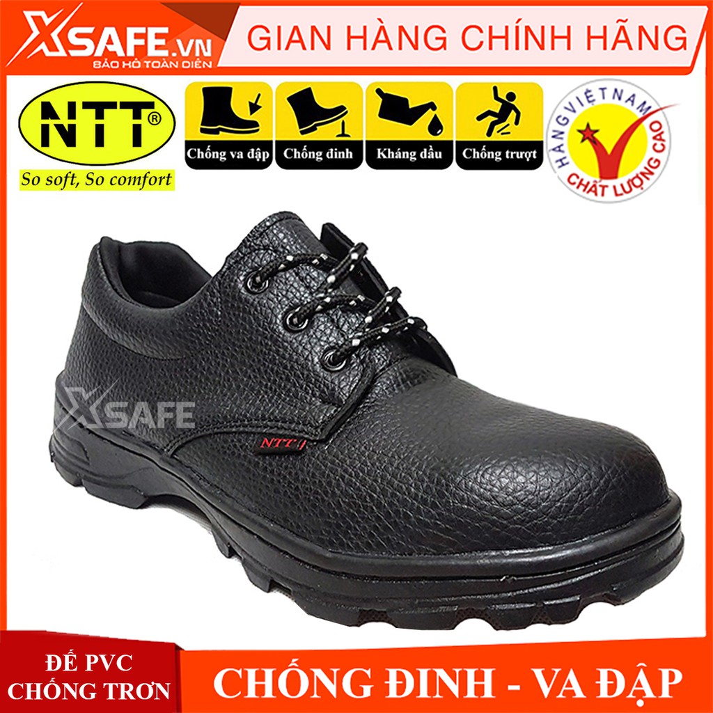 Giày bảo hộ lao động NTT Giày bảo hộ chống đinh chống va đập | BigBuy360 - bigbuy360.vn