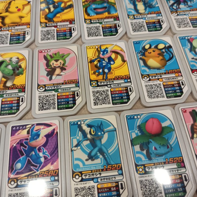 Thẻ Nhựa Pokemon Ga-ole Series 1