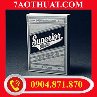 Bài Mỹ cao cấp: Superior (Black) Playing Cards by Expert Playing Card Co