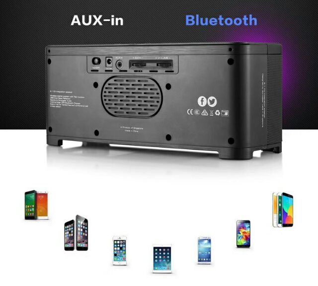 Loa Bluetooth Earise S5 Âm Thanh Bass Nghe Cực Đã