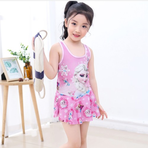 Đồ bơi Elsa váy xòe cho bé gái 2-6 tuổi đáng yêu