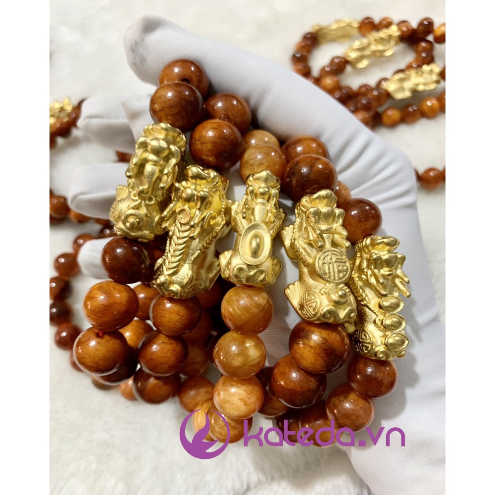 Tỳ Hưu KATEDA SHOP Làm Vòng Tay Phong Thủy Nam Nữ Chất Liệu Đồng Thau ( Chuyên Sỉ )
