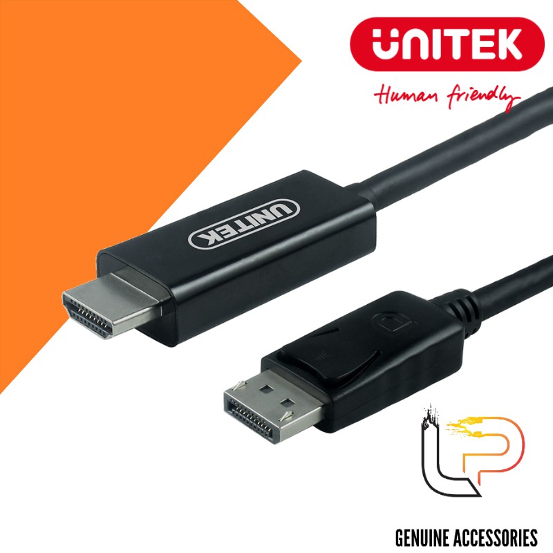CÁP CHUYỂN DISPLAYPORT RA HDMI UNITEK Y-5118CA