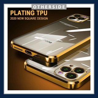 ỐP LƯNG IPHONE 12 VUÔNG VÀNG GOLD 12 PRO MAX 11 PRO MAX XS MAX 7 PLUS VIỀN VUÔNG LIKGUS