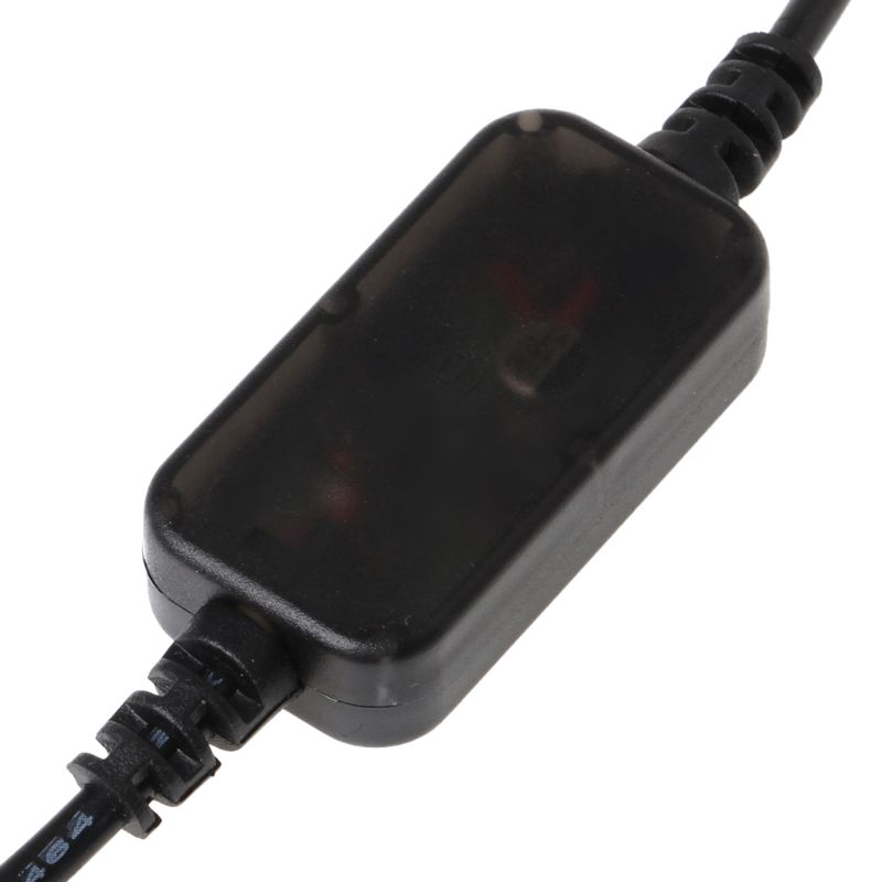 QUU* DC 5V USB to 12V Car Cigarette Lighter Socket Step Up Voltage Cable for DVR GPS