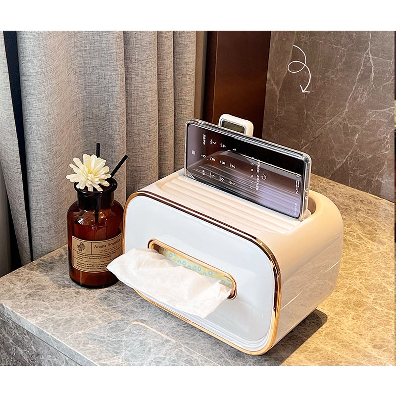 Hộp Đựng Khăn Giấy Đa Năng Sáng Tạo Cho Phòng Khách