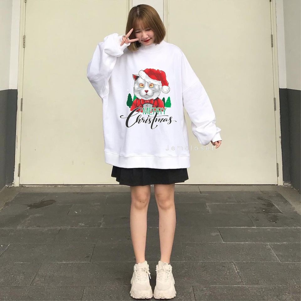 Áo Hoodie Noel in hình Giáng sinh