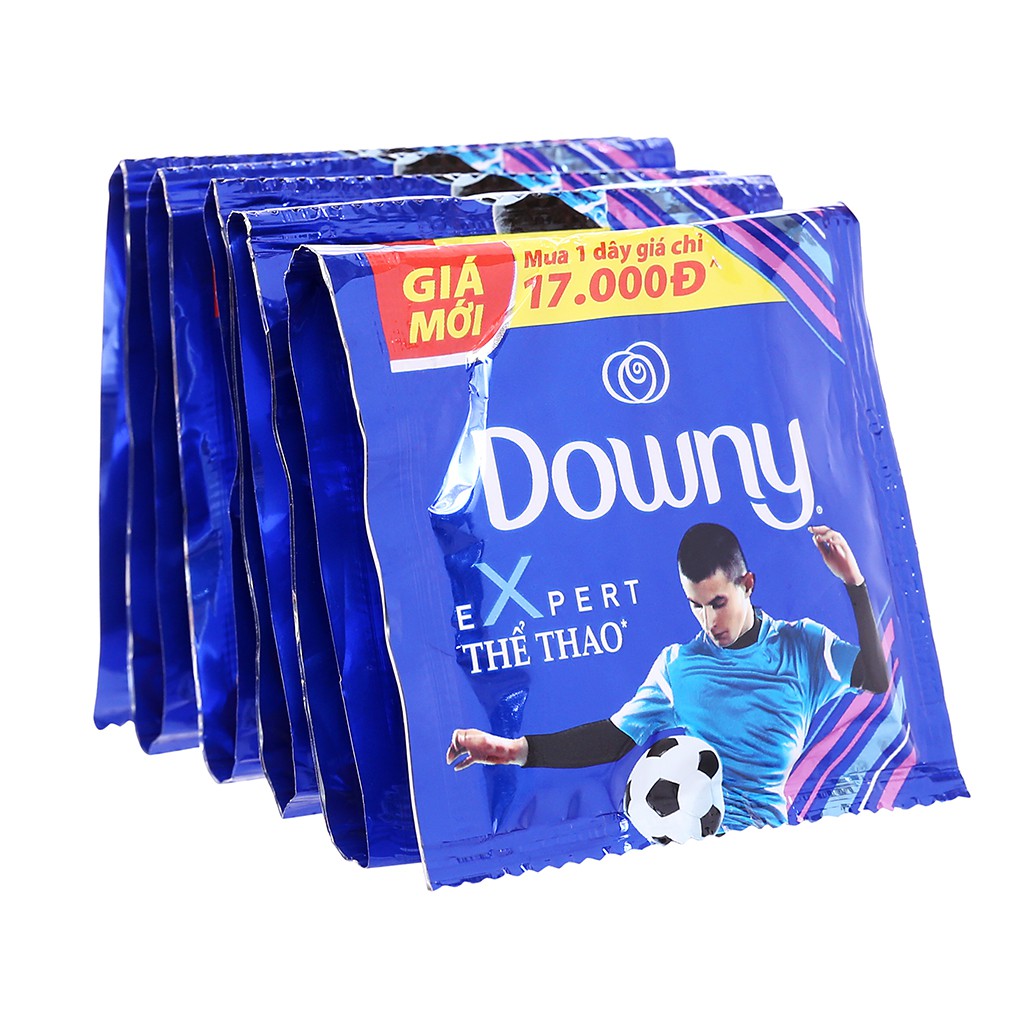 10 gói nước xả vải Downy