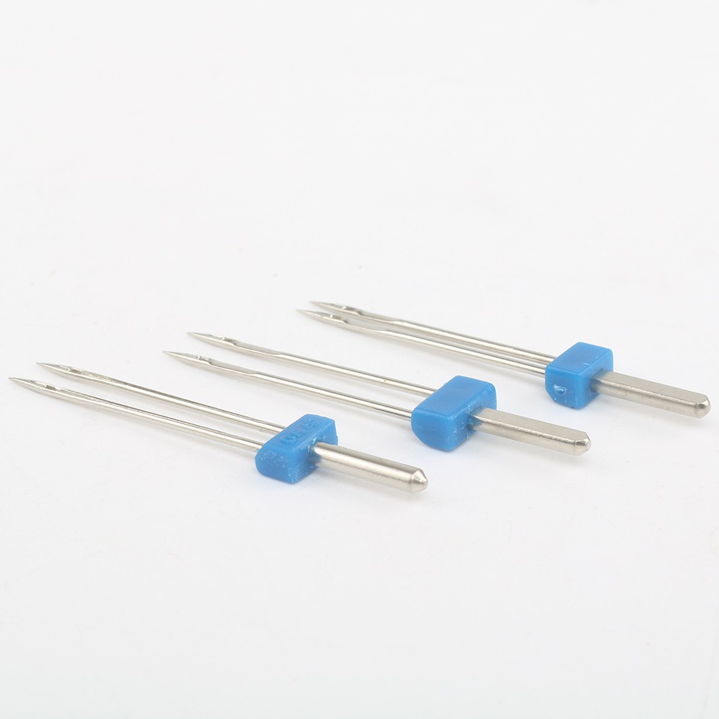 Bộ 3 kim kép chuyên dụng cho máy may 2.0/90/3.0/90 4.0/90 Chsg