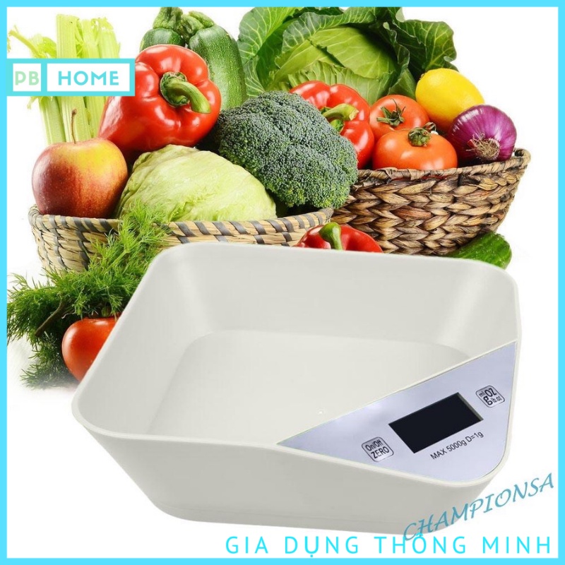 [Siêu HOT] Cân Tiểu Ly Digital Tray Scale, Cân Điện Tử Nhà Bếp Mini Có Độ Chính Xác Cao