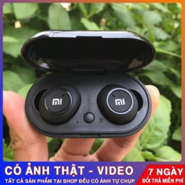 [KHÔNG HAY HOÀN TIỀN] Tai Nghe Bluetooth AirDots Redmi2 Đen,Công Nghệ 5.0,Bass tress nghe cực đỉnh,pin cực trâu