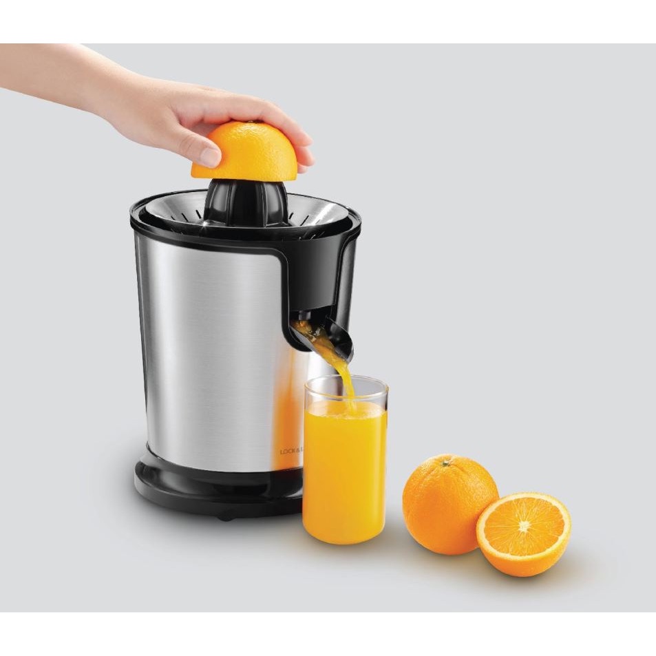 Máy Vắt Cam Bằng Thép Không Gỉ Lock&Lock EJJ226BLK (công suất 85W)