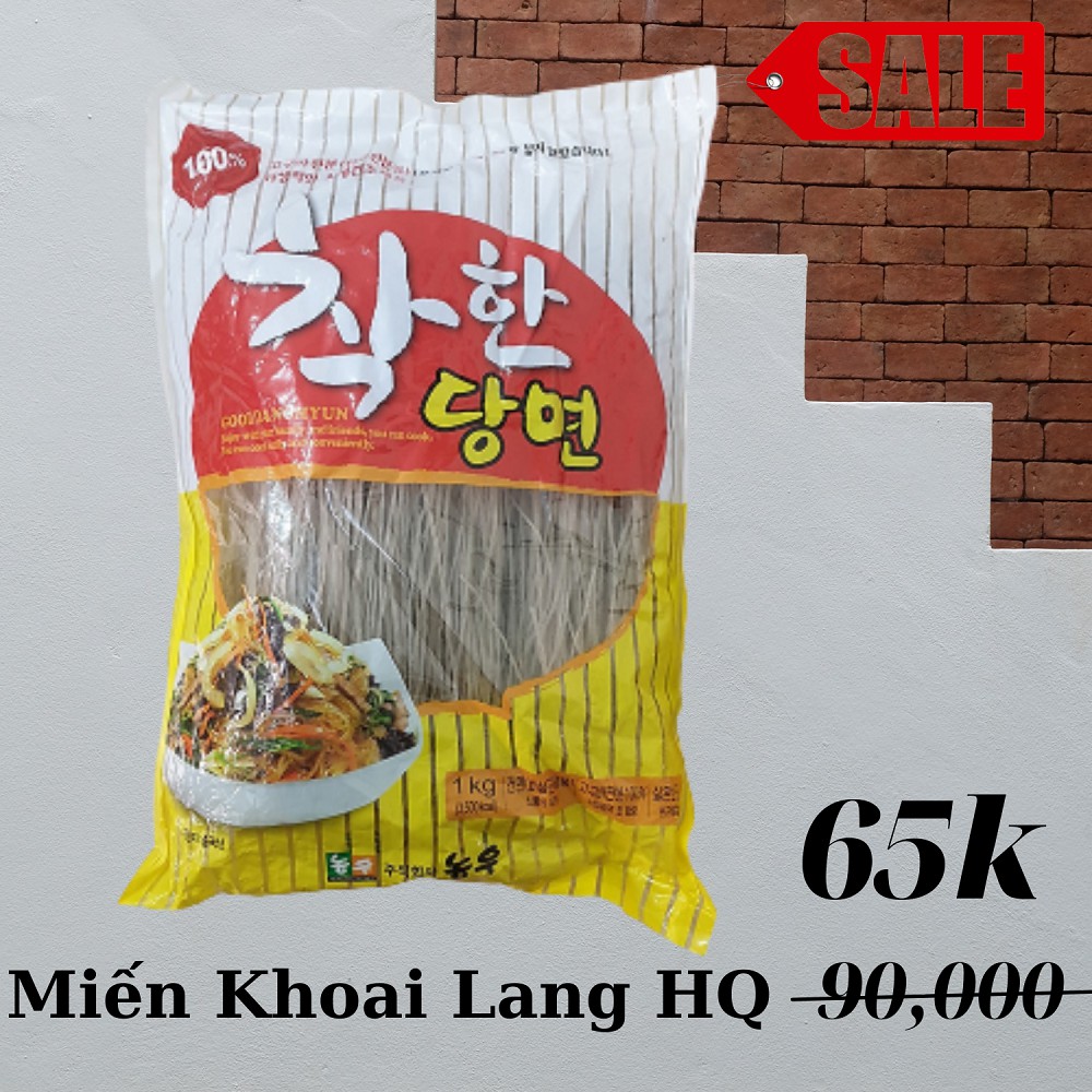 1kg Miến Khoai lang/Miến Gogi Hàn Quốc hàng chuẩn