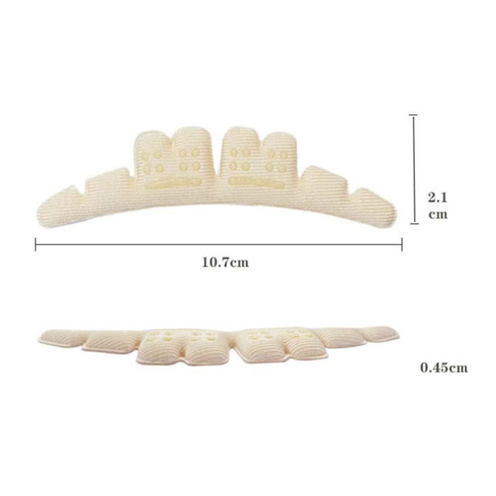 EXPEN 1 Cặp Miếng Dán Gót Chân Chống Mài Mòn Giảm Đau Hình Bướm Nhỏ Gọn Tiện Lợi