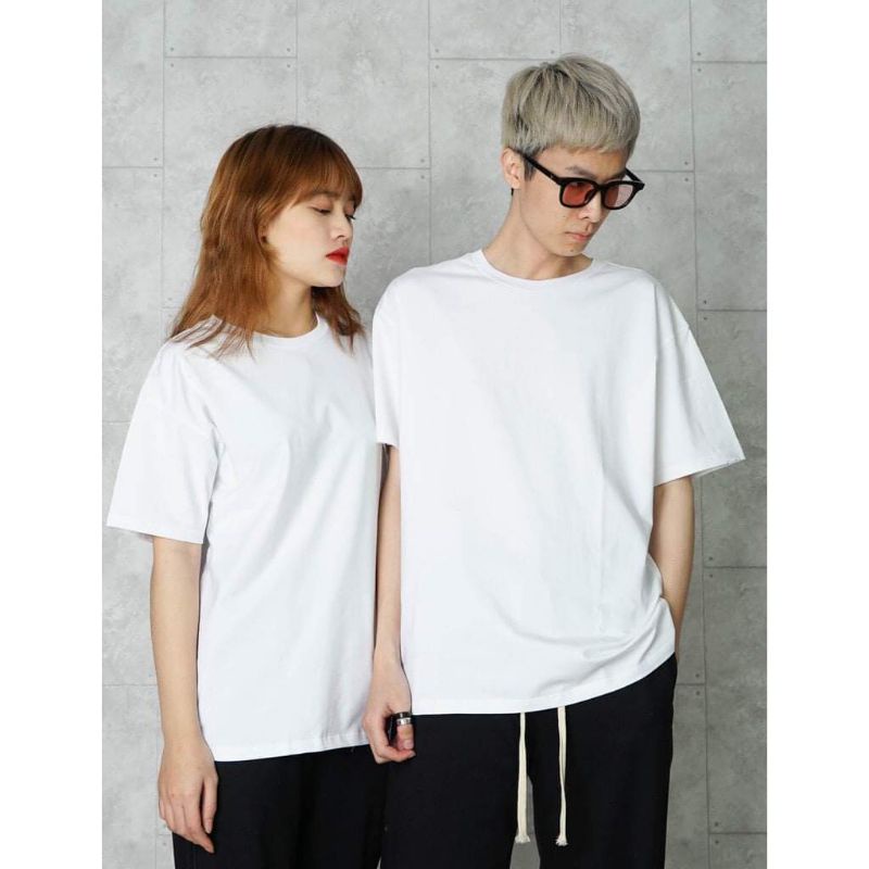 Áo phông trơn tay lỡ dành cho cả Nam và nữ nhiều màu lựa chọn