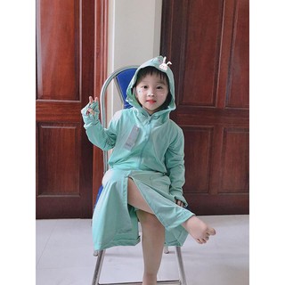 Áo choàng nắng thông hơi cho bé
