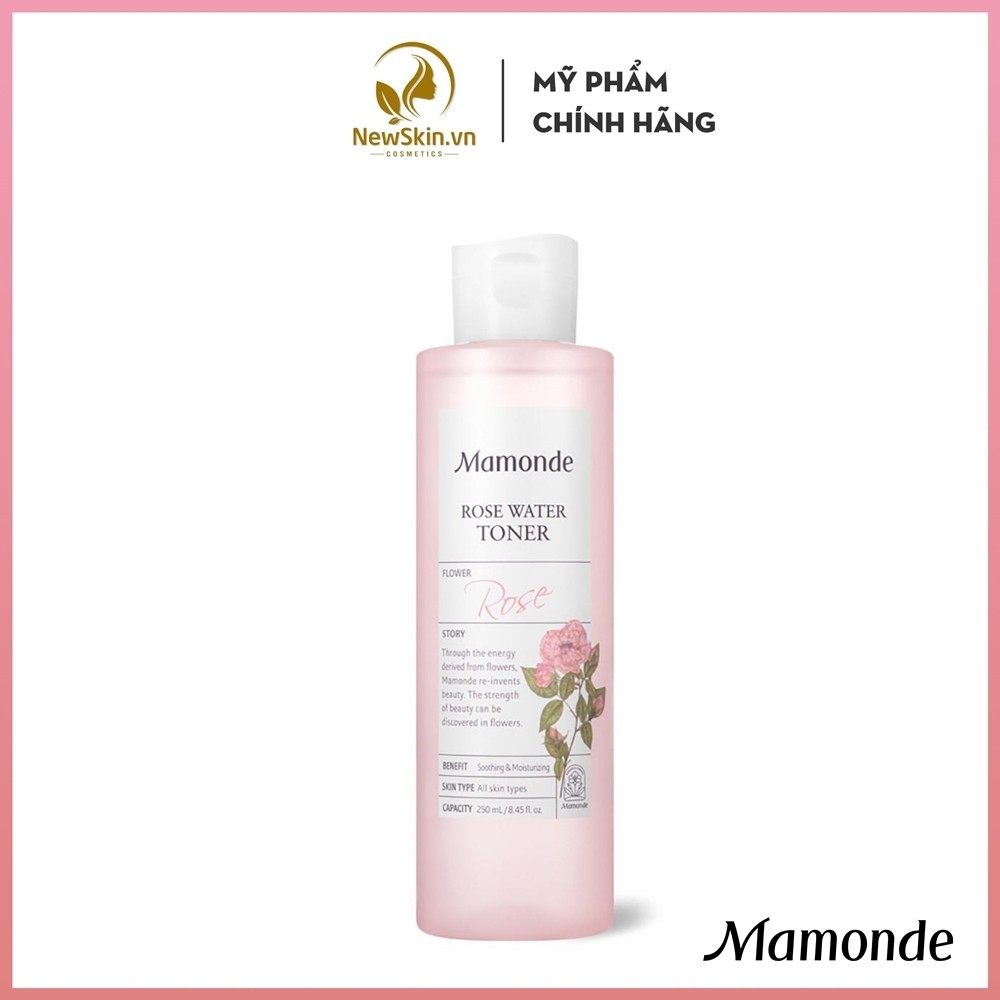 Nước hoa hồng không cồn Mamonde Rose Water Toner 250ml