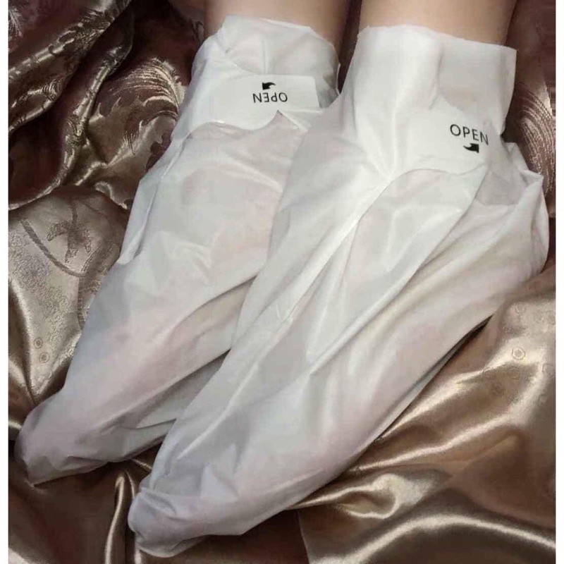 Lột trắng da chân