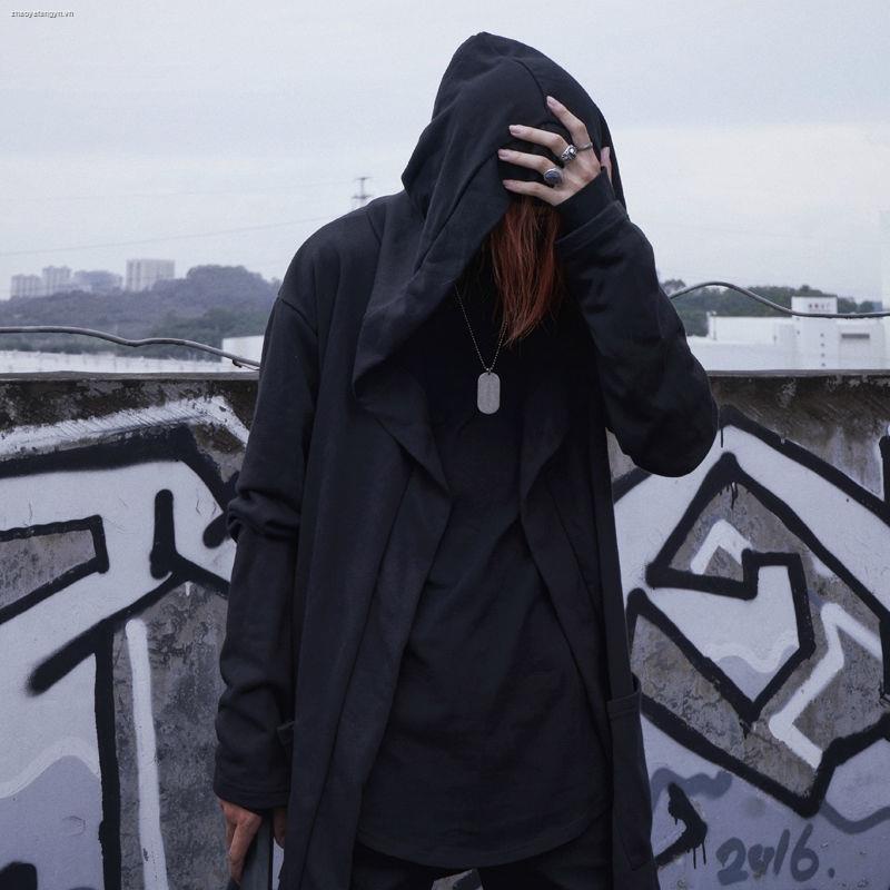 Áo khoác hoodie dáng rộng phong cách thời trang sát thủ cá tính cho cặp đôi