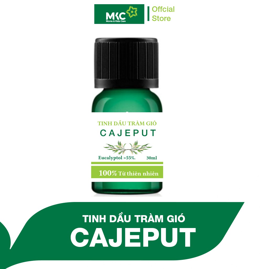 Tinh dầu tràm gió CAJEPUT nguyên chất - giữ ấm cơ thể, giảm ho cho trẻ sơ sinh - đã kiểm định