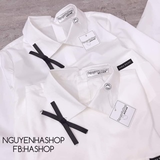 BÁN SỈ SƠ MI TAG NƠ CHO NỮ