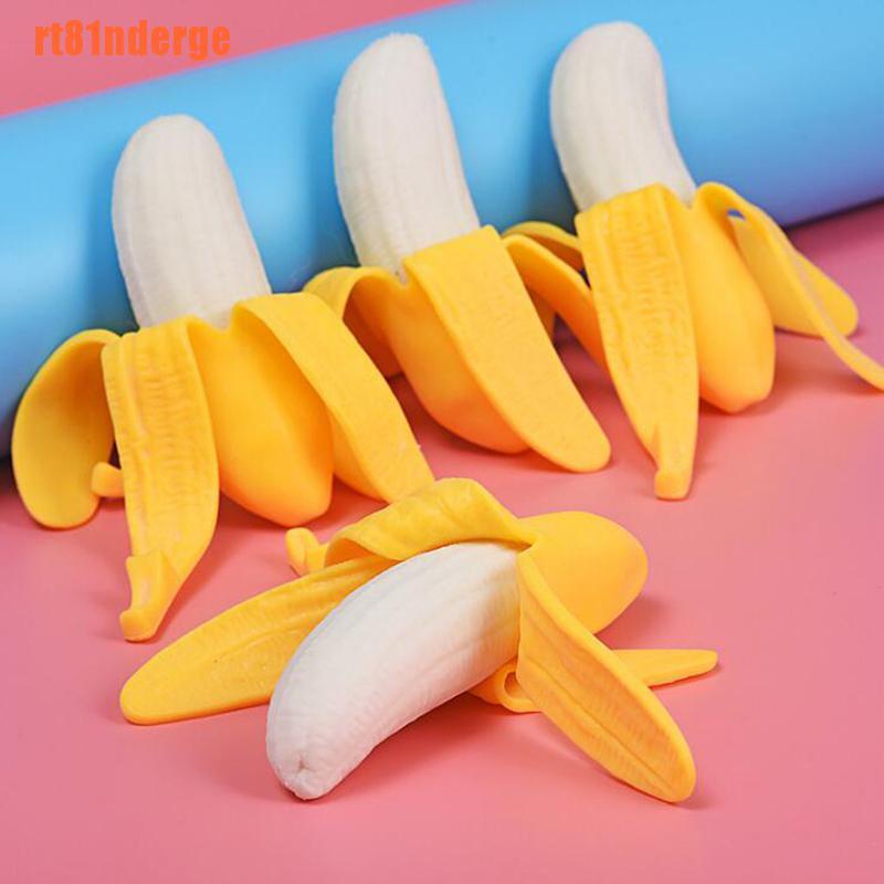 Đồ Chơi Xốp Squishy Giảm Stress Hình Quả Chuối Dễ Thương Cho Bé