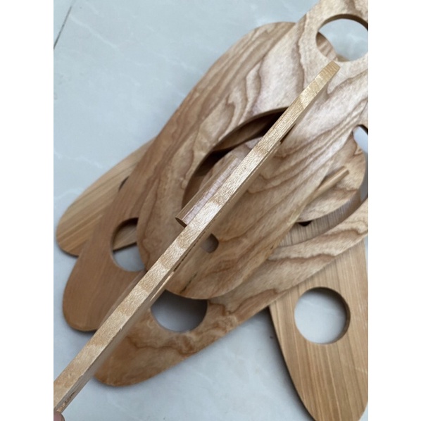 Thước Parabol Giáo Viên Gỗ Sồi