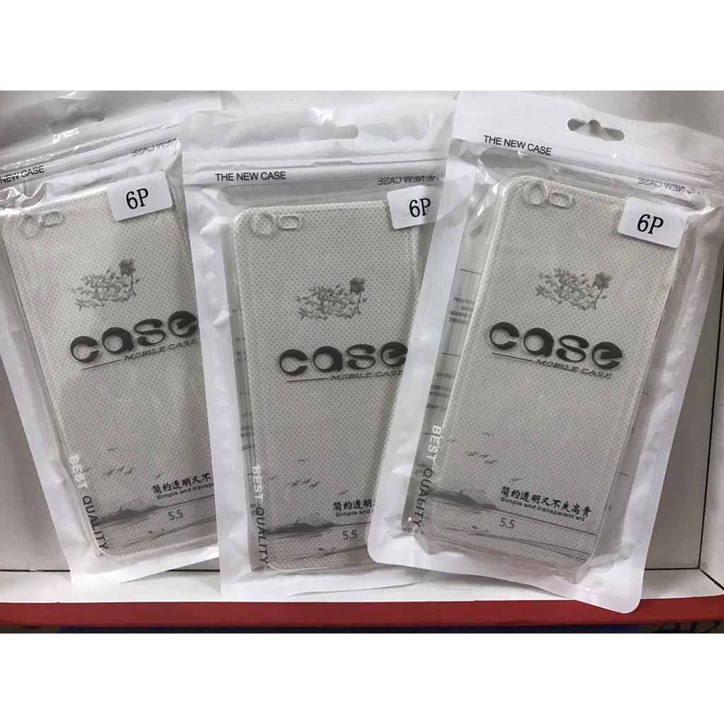 Ốp lưng dẻo trong suốt iphone CASE 5/6P/7/7P/8/8P/X- Việt Linh store