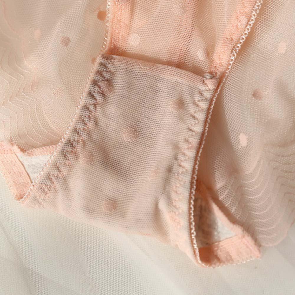 OCEANMAP Quần Lót Ren Hoa Trong Suốt Lưng Thấp Cho Bé Gái