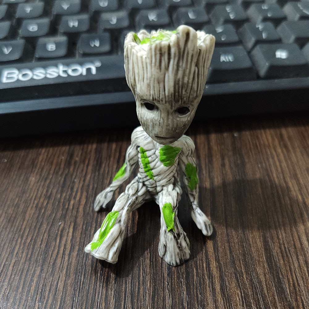 Marvel Đồ trang trí Nhân Vật Groot Đáng Yêu 6cm