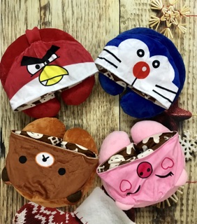 Gối kê cổ kèm nón