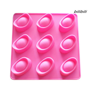 Khuôn Silicon Làm Bánh 9 Ô Hình Thỏi Vàng Ngộ Nghĩnh Tiện Dụng