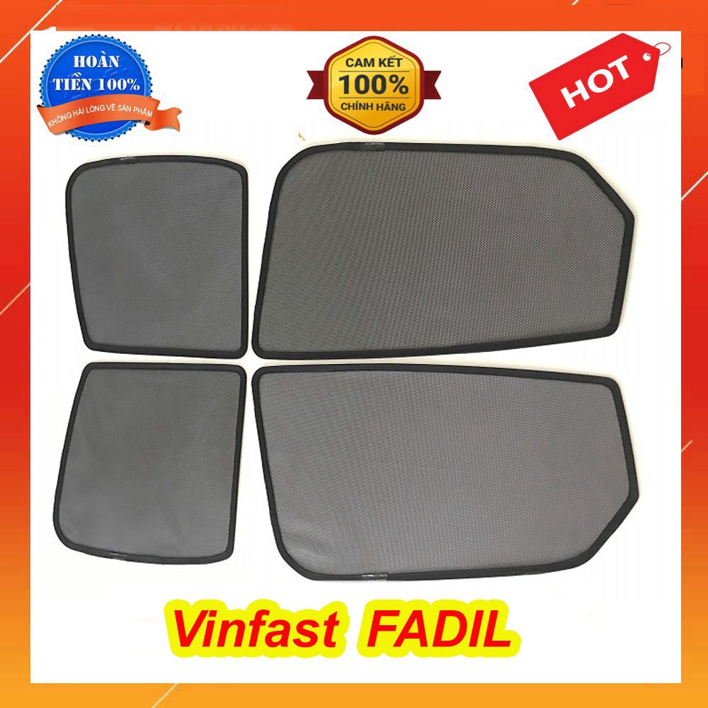 Rèm Che Nắng Vinfast Fadil 2018-2019 2020 + khay rèm. ứng dụng Nam Châm hàng theo xe loại 1