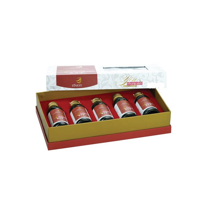 Yến Nhung Sâm Finest hộp 5 chai x 100ml-PP Sâm Yến Thái An | BigBuy360 - bigbuy360.vn