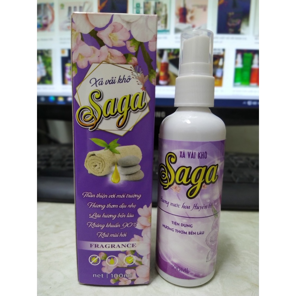 Xả vải khô Saga