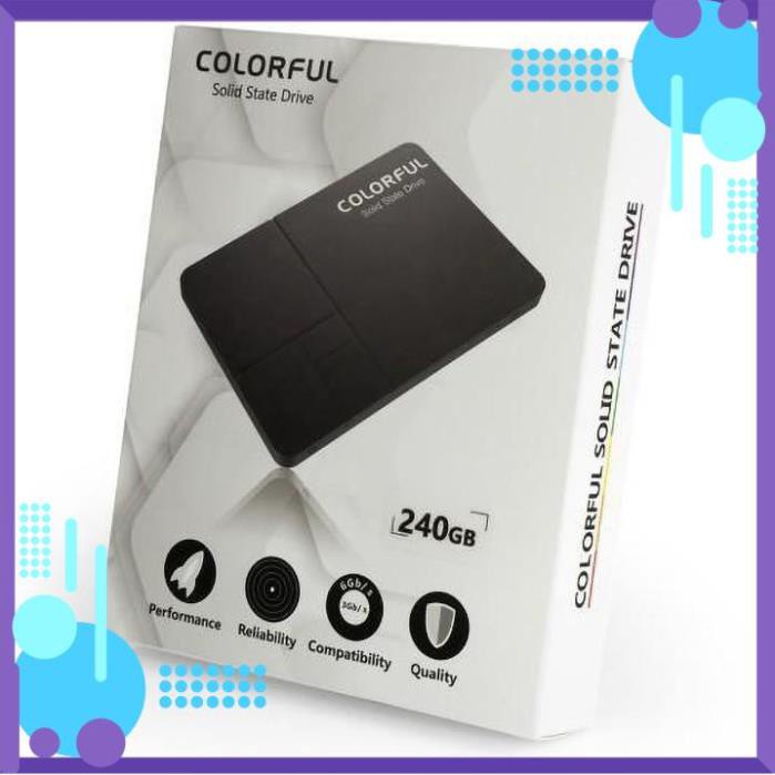 Mua ngay Ổ cứng SSD 2.5 inch Colorful SL500 256GB-bảo hành 3 năm SD06 [Giảm giá 5%]