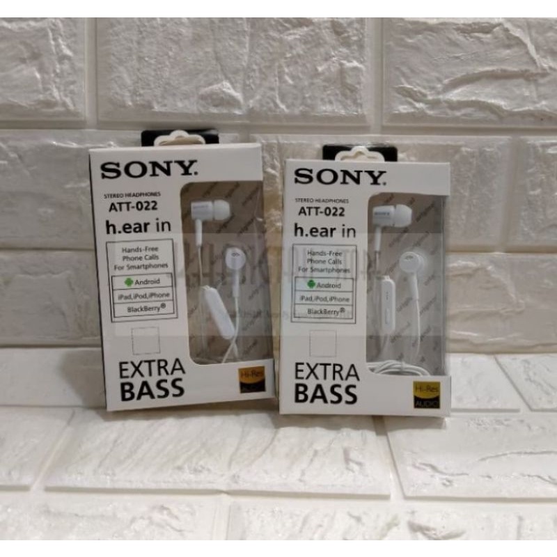 Tai nghe cho Sony Xperia AT022 ATT037+