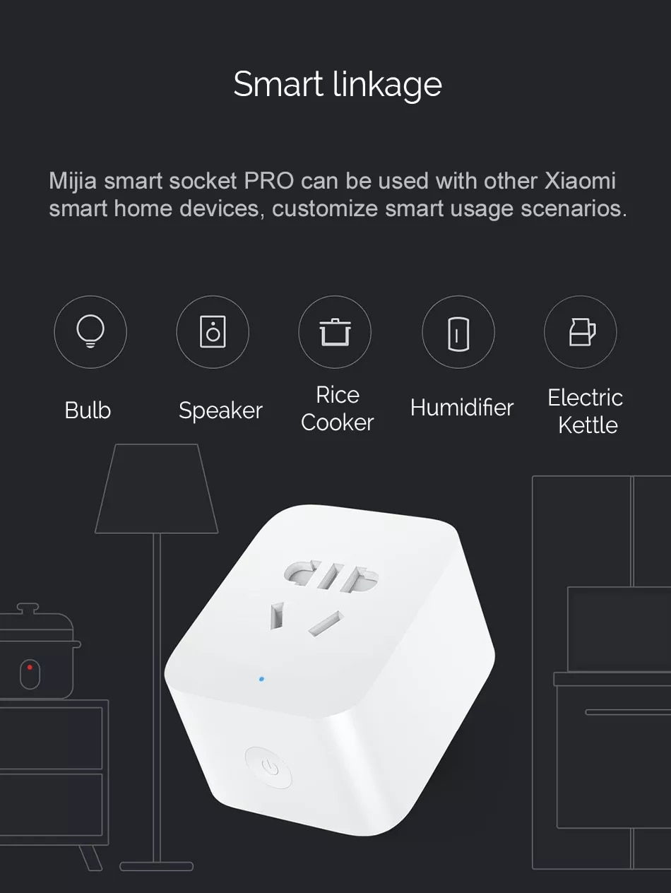 Xiaomi Mijia Wi-Fi Smart Socket