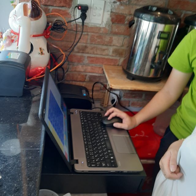 Bộ Máy Tính Tiền Trà Sữa Tại Hóc Môn