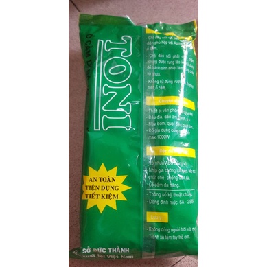 Ổ dài Toni 3 Ổ cắm với dây dài 3m và 5m