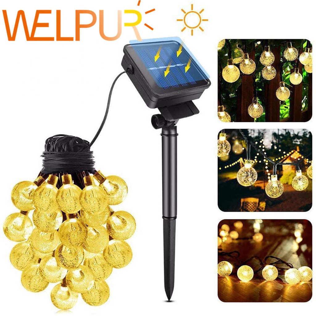 Đèn Led Hình Quả Bóng Bong Bóng Năng Lượng Mặt Trời Chống Thấm Nước Trang Trí Sân Vườn / Trong Nhà / Ngoài Trời / Giáng