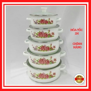 Bộ 5 nồi tráng men cao cấp Reoona