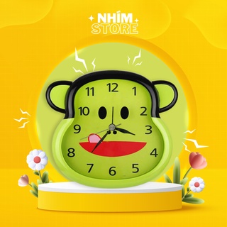 Đồng hồ báo thức để bàn hình chú khỉ ngộ nghĩnh đáng yêu cho bé - Đồng hồ Báo thức Nhím Store chuông kêu to giá rẻ