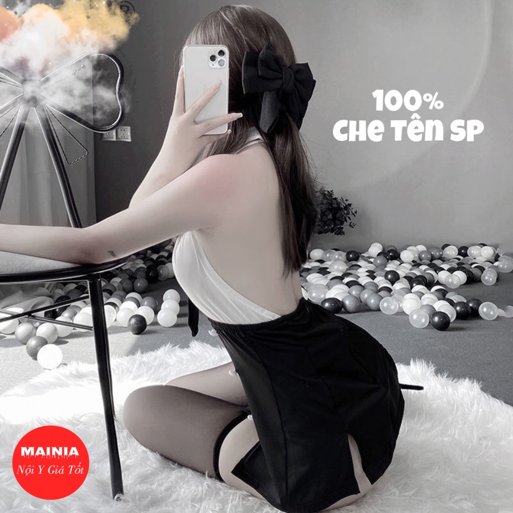 [Hàng Đẹp Loại 1] Đầm Ngủ Váy Ngủ Cosplay Cô Thư Ký Xinhe Đẹp Quyến Rũ Sexy Gợi Cảm Mainia Shopẻeee