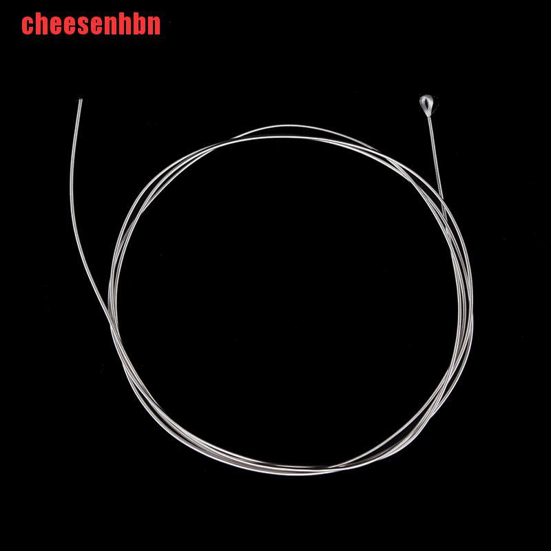 [cheesenhbn]6pcs Guitar Strings Nylon Silver Plating Set Super Light for Acoustic Guitar