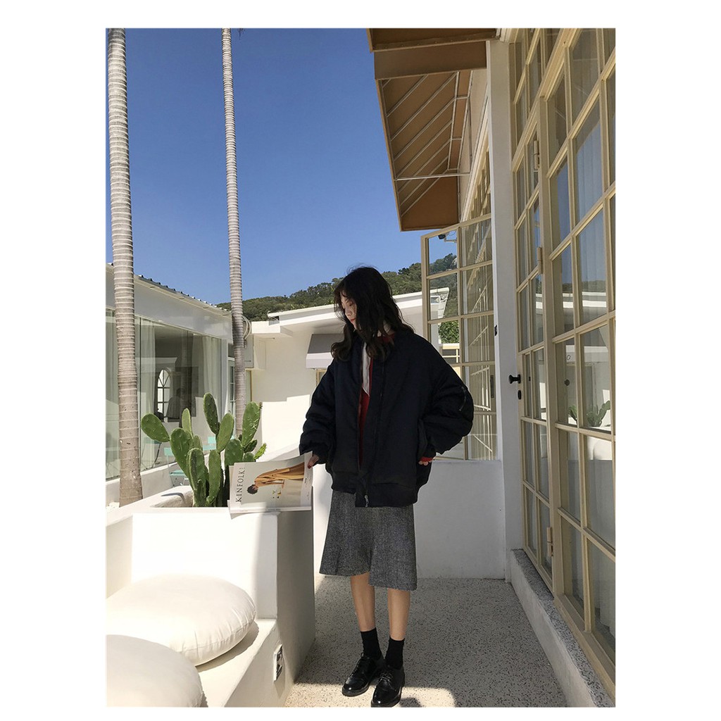 Chân váy caro nhỏ màu ghi -CV07 - (Hàng có sẵn)